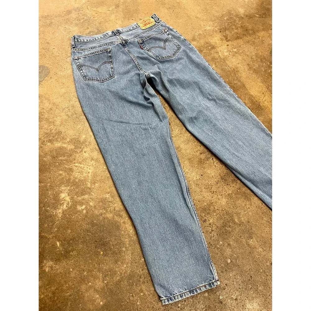 VTG Levi's 560 Comfort Fit Jeans Men 36x34 Blue Denim Stonewash Cotton High Rise